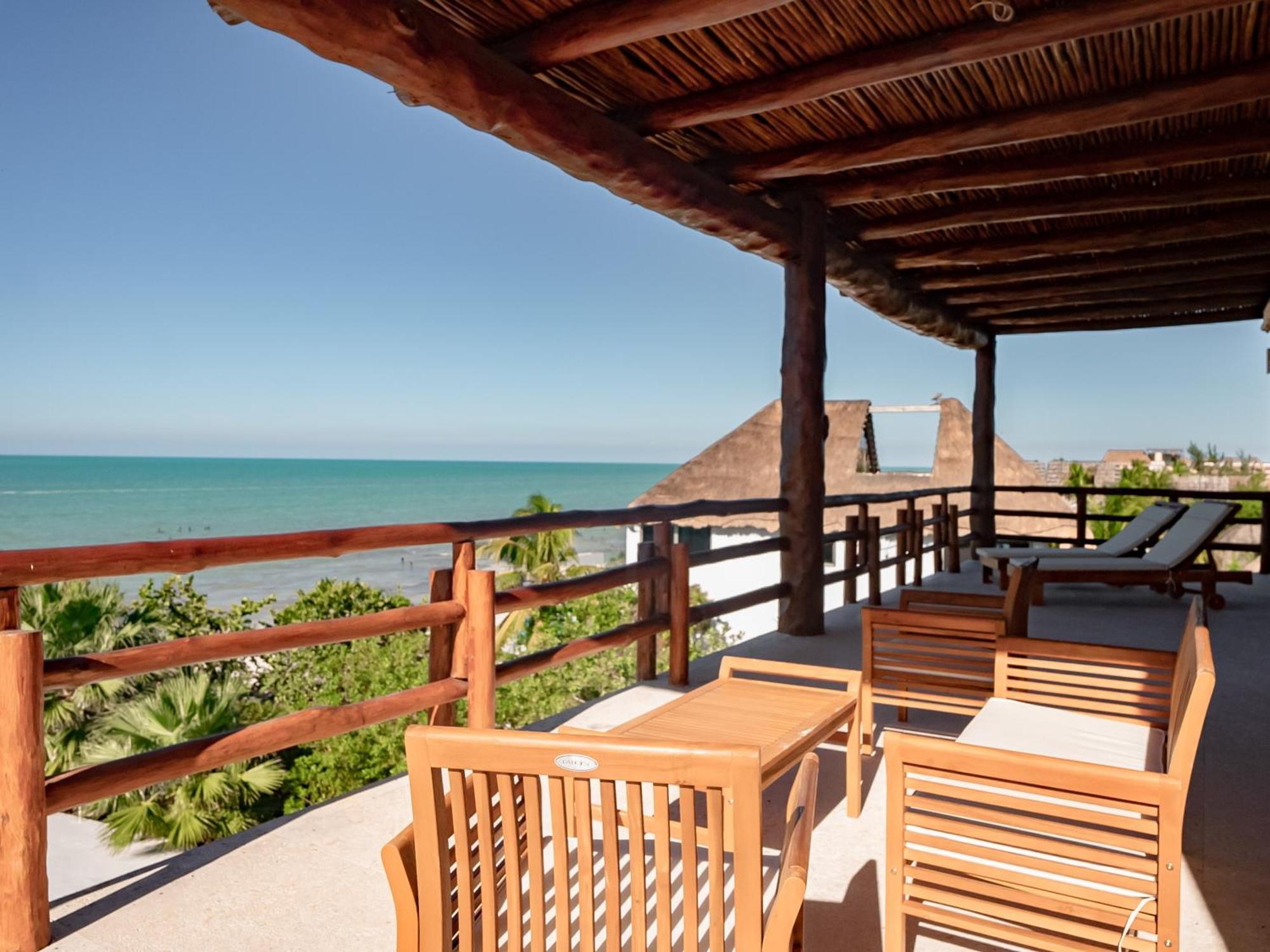 Beach Front Hotel Boutique Dk House Isla Holbox Rum bild