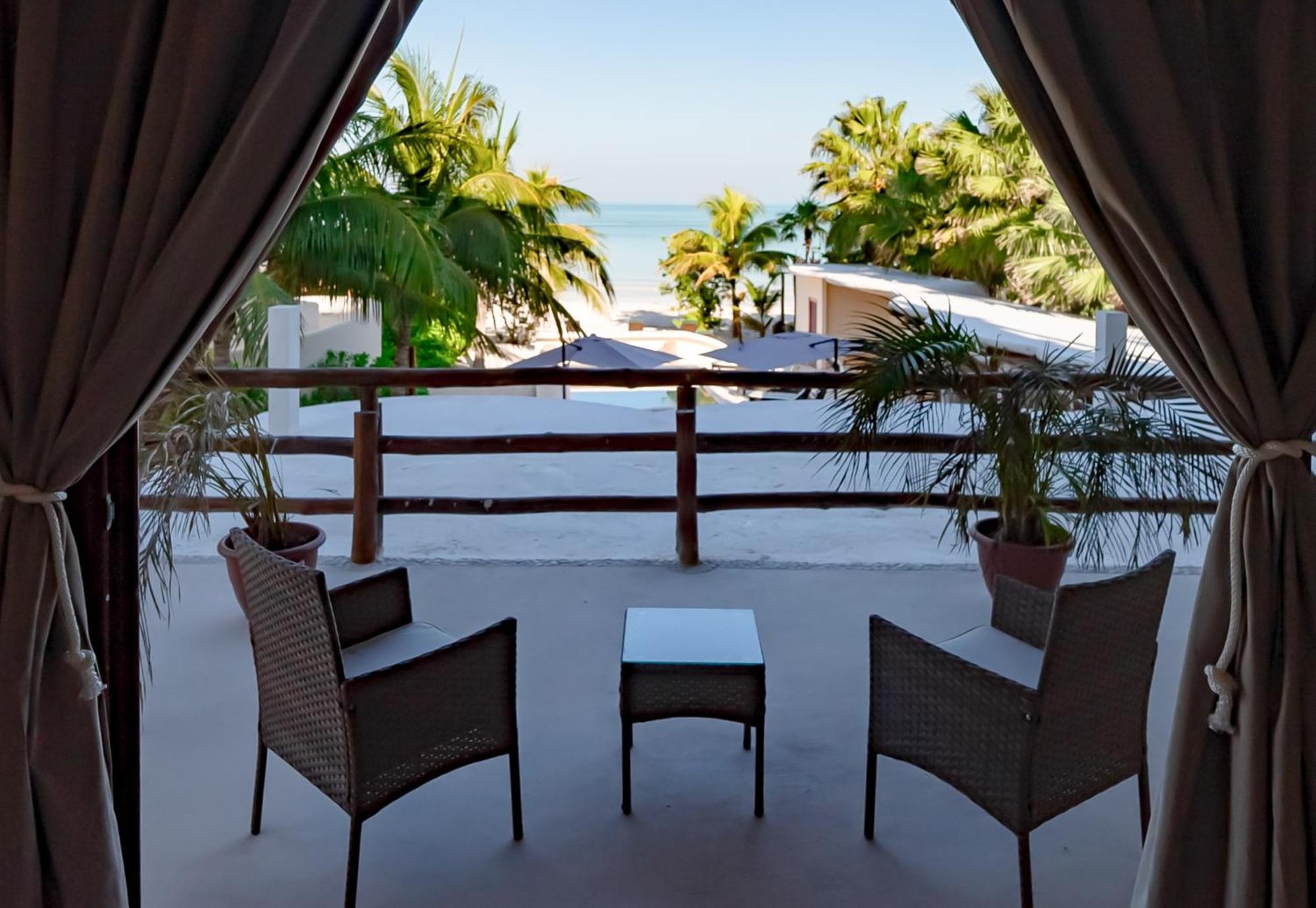 Beach Front Hotel Boutique Dk House Isla Holbox Rum bild
